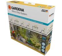 Kit d'initiation arrosage automatique terrasse GARDENA - Jusqu'à 30 plantes - Installation facile