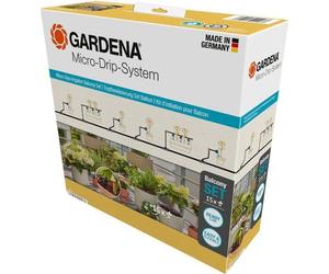 Kit d'initiation pour balcon GARDENA, Jusqu'à 15 plantes, 13401-20