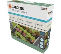 Gardena Micro-Drip-System - Kit d'irrigation pour plate-bande surélevée Micro-Drip-System, pour 35 plantes 13455-20