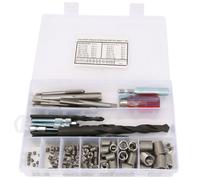 Kit d'insert de réparation de filetage, Kit d'insert de réparation de filetage, Insert de filetage de fil, Insert de filetage de douille de fil de vis, Douille de fil de vis en acier inoxydable