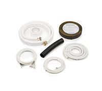 Kit d'installation 1-25m avec Liaison frigorifique 1/4” 3/8” | Tuyau de Cuivre Tube pour Climatiseur | Tuyau clim Tube climatisation| Split set Tubes de climatiseur (9m de long)