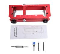 Kit d'installation de charnière de porte, gabarit de charnière de porte, foret à centrage automatique, jeu de mèches de routeur pour charnières de porte de 2/2 à 5 pouces pour