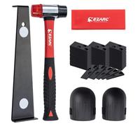 Kit d'installation de parquet stratifié en bois, comprenant des outils et 60 entretoises