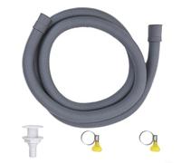 Kit d'installation de pompe de cale de 3/4" pour bateaux, tuyau de drainage marin avec raccord traversant la coque et colliers de serrage en acier inoxydable, compatible avec les pompes de sortie 3/4