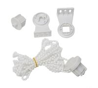 Kit d'installation de store enrouleur complet Whychstore avec embrayage, chaîne, support en métal ; kit de réparation pour store enrouleur 28 mm et 32 mm (28 mm)