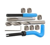 Kit D'installation D'insert Fileté M10x1.5 en Acier au Carbone | Réparation de Filetage Endommagé, Usage Automobile, pour Trous Abîmés et Threads Arrachés