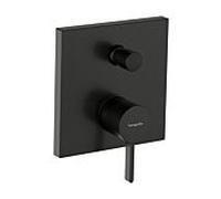 Hansgrohe Mitigeur encastré Finoris 2 sorties monocommande Chrome noir brossé 76415340