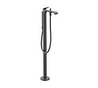 Kit d'installation Hansgrohe Vivenis 75445340, mitigeur de salle de bain sur pied, chrome noir brossé