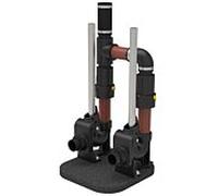 Kit d'installation Jung Pumpen Easyfix 50 Duo JP51000 pour système à double pompe