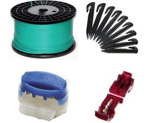 Kit d'installation L+ compatible avec le robot de tonte Kärcher RLM 4 ® Câble Crochet Connecteur Paquet Kit