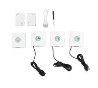 Kit d'interphone sans fil Duplex intégral avec 3 récepteurs, interphone vocal bidirectionnel fort à longue portée de 100M pour maison, appartement, hôpital