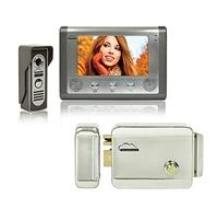 Kit D'interphone Vidéo Silvercloud House 715 avec écran LCD de 7 Pouces et YALA électromagnétique Silvercloud YR300