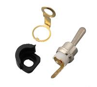Kit d'interrupteur marche/arrêt avec bague pour pièces de tronçonneuse chinoise 4500 5200 5800, interrupteur d'arrêt d'allumage de rechange avec plaque de connexion