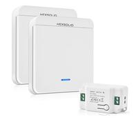 Kit d'interrupteur sans fil interrupteur de l'émetteur RF et contrôleur de récepteur 10A Distance de contrôle jusqu'à 200 mètres Convient aux luminaires de 200 à 2000 W