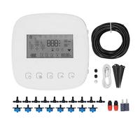 Kit d'irrigation goutte à goutte automatique Smart APP Système d'irrigation à synchronisation programmable Dispositif d'arrosage automatique des plantes de jardin pour plantes en