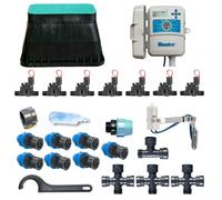 Kit d'irrigation Hunter à 7 zones avec programmateur extérieur X2