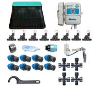 Kit d'irrigation Hunter à 8 zones avec programmateur extérieur X2