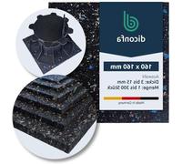 Kit d'isolation pour terrasses - Isolation phonique - Résistant aux UV - 160 x 160 x 15 mm