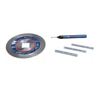 Kit Disque & forets Céramique + marqueur - 5 pièces - BOSCH - 0615997678