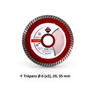 Kit disque TCR et trépans DYGRES Rubi