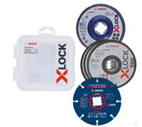 Kit disques X-Lock 125 mm BOSCH - 2608619374