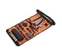 Black & Decker – Kit d'outillage A7144-XJ – Sacoche 76 pièces : embouts, clés, lampe torche