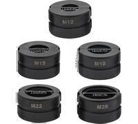 Kit d'outillage pour sertissage de tubes, haute précision, construction durable, noir
