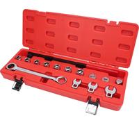 Kit d'outils à courroie serpentine avec liquet. Kit d'installation efficace et professionnel pour retirer les douilles à 6 pans