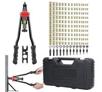 Kit d'Outils à Rivets Filetés Ensemble Manuel de Pose d'Écrous 176 Pièces
