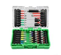 Kit d'outils compact 42 pièces pour réparation de meubles de maison | Comprend pour Phillips, fendu, hexagonal, pour les types Torx, 42 pièces au total, pour les réparations et le montage
