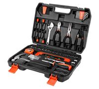Kit d'outils de 150 pièces avec mallette, pour l'usage domestique et les travaux de rénovation