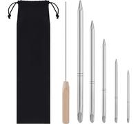 Kit d'outils de 7 pièces pour la distribution de câbles, avec sac de rangement