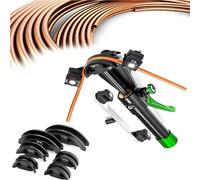 Kit d'outils de cintreuse de tubes en cuivre, cintreuse hydraulique pour tubes de 0,6 à 2,2 cm, cintreuse de tube électrique pour tuyau CVC, idéale pour la réparation de réfrigérateur et de