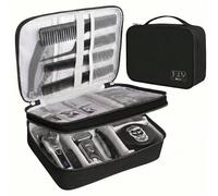 Kit d'outils de coupe de cheveux, boîte de coupe de cheveux, sac de voyage pour outils de coiffure, boîtier de protection pour tondeuse à cheveux, sac de rangement pour ciseaux de coupe de cheveux, su