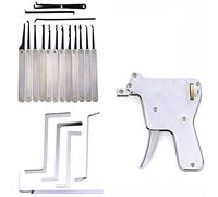 Kit d'outils de crochetage de serrurier, kit de retrait de assée et pistolet de crochetage e tension, ensemble d'outils pour la maison (D Kit)