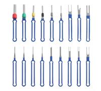 Kit d'outils de démontage de bornes de fil 18 pièces en acier inoxydable avec boîte de transport de protection pour l'entretien