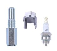 Kit d'outils de démontage d'embrayage et butoir de piston pour Husqvarna 445, 450, 455, 460 Rancher, 461, 435, 340, 345, 346XP, 350, 351, outil de démontage d'embrayage à 2 mâchoires, bouchon de