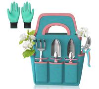 Kit d'outils de jardin comprenant une pelle, une grelinette et une sécateur