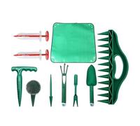 Kit d'outils de jardinage manuel de jardinage | Tapis pour plantes pour planter, semer, semis, légumes, tomates et poivrons, fleurs, gazon, intérieur et extérieur,