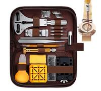 Kit d'outils de montre | Ouvre-boîtier et outil de barre à ressort | Kit complet avec sac de rangement pour ordinateur, ordinateur portable, téléphone portable, bijoux, électronique et voyage