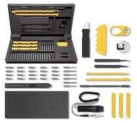 Kit d'outils de précision 48 en 1, mini tournevis électrique, kit d'outils de réparation pour téléphones portables, appareils électroniques, lunettes, montres, ordinateurs, ordinateurs portables, appa