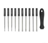 Kit d'outils de réglage de carburateur pour artisan, Poulan, petit moteur Homelite avec cannelure simple D double D Hex outils dans un sac