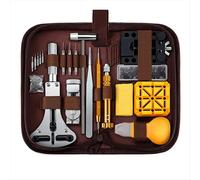 Kit d'outils de réglage de montre (147 pièces), kit de réparation et de remplacement de pile, extracteur de fond