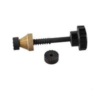 Kit d'outils de réinstallation de robinet en acier pour robinet goutte à goutte avec guides et fraises pour réparation de siège de valve 1/2" 3/4" en noir