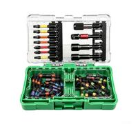 Kit d'outils de réparation domestique 61 pièces pour perceuse électrique | Tige hexagonale à connexion rapide, s'adapte à la plupart des perceuses électriques, lot de 61 pièces