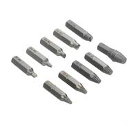 Kit d'outils de retrait de tarauds endommagés pour extraire les boulons à tête cassée, les fixations rouillées et les goujons dénudés avec tige double taille, gris (6,35 mm)