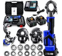 Kit d'outils de sertissage à batterie 18V