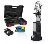 Kit d'outils de sertissage hydraulique électrique pour fils de 16 à 300 mm², fonte d'acier gris durable pour un usage professionnel