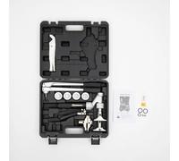Kit d'outils de sertissage - Pince à sertir hydraulique - 3 tonnes - 4 embouts de dilatation - 16 à 32 mm - Pour tubes PEX et PPR - Noir