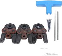 Kit d'outils de sertissage pour tubes composites, design portable, construction durable, noir